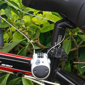 쌉니다몰 실버 와이어 카우락 도난 자물쇠 방지 도난방지