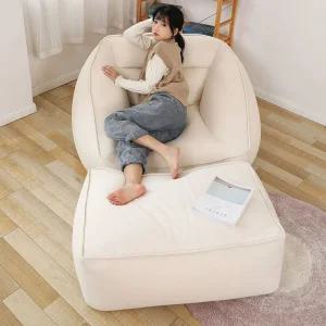 패브릭 빈백소파 캠핑 1인용빈백 방석 쇼파 소파 에어