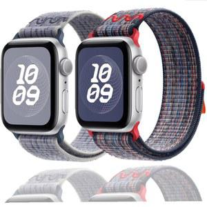 Apple Watch 밴드 울트라 2 용 나일론 스포츠 스트랩 나이키 루프 팔찌 iWatch S10 9 8 7 6 5 4 3 46mm 45mm 44mm 41mm 42mm se2 49mm