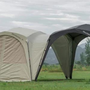 마운틴하이커 퀵 오픈돔 쉘터 텐트 도킹커넥터 베이지