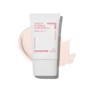 이니스프리 톤업 노세범 선스크린 EX SPF50+ 60ml 1개