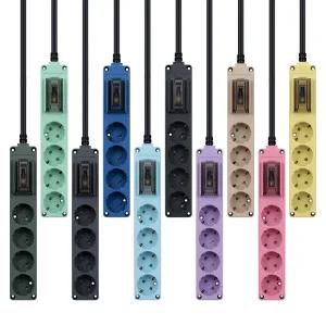 현대 오브제 4000W 고용량 누전차단 멀티탭 4구 1.5m