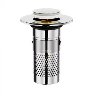 싸더라 304스텐 세면대 팝업마개 막힘방지 2중필터 배수구 덮개 배수트랩 클린캡 머리카락 필터망