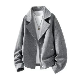 남성 멋쟁이 정장 자켓 빅사이즈 트윌 칼라 재킷 봄 가을 멋스러운 캐주얼 코트 힛템