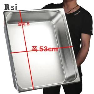 대형 스텐 사각스텐통 스텐통 특대형 업소용 바트 특후형 타공