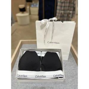 [Calvin Klein Underwear](타임스퀘어점패션관)(선물포장) 코튼 트라이앵글 브라렛+2PK 드로즈 커플 세...