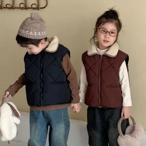 [베이비맥스] 퍼카라 소프트 패딩 조끼 R15626