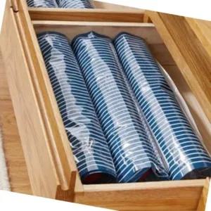 여행용 옷 정리 팩 3종 캐리어 압축 보관 가방 옷파우치 진공봉투 압축비닐팩 옷압축팩