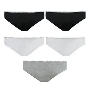 [Calvin Klein]CK 코튼 5팩 세트 비키니 여성 팬티 3개 색상 QP1094M 900_P405010105