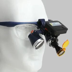 무선LED 안경타입 루페 K25G-5CR / K35G-5CR /배율/포커스거리 선택/진료 확대경 대명광학