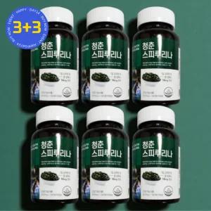 닥터포이 청춘 스피루리나 요산 엽록소 영양제 180정 6개