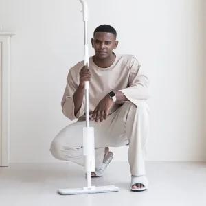 디센느 스프레이 밀대걸레 극세사 막대걸레 물걸레 + 리필 2P