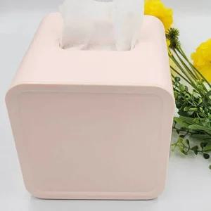 두루마리화장지 휴지 케이스 사각 핑크커버 보관함 아크릴 투명 롤케이스