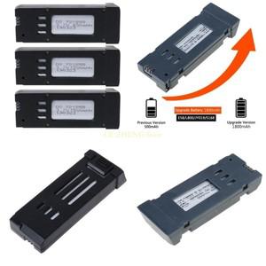 E56B 드론 배터리 3.7V 1200MAH LIPO E58 L800 JY019 S168 X 원격 제어 쿼드 콥터