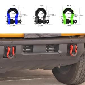 범용 액세서리 자동차 트레일러 마찰 후크 Jimny 용 Ford Bronco Jeep Wrangler 이탈 방지 버클