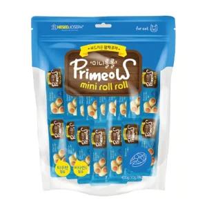 프리미요 미니롤 참치 40p반려견간식 개간식 영양 강아지 스낵 훈련 훈련용