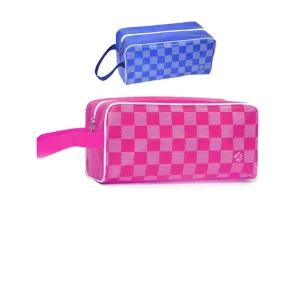 아이들 수영장 갈때 들고 다니는 비치 가방 X 2개입목욕 파우치 수영치 세면치 투명백 다용도백 물놀이 PVC