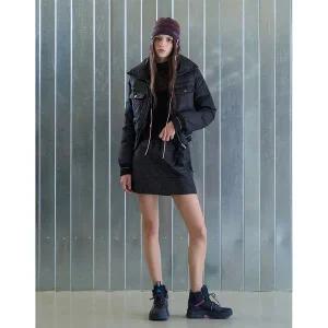 [에고이스트](센텀시티점)패딩 퀼팅 미니 스커트 (ER4TS901)