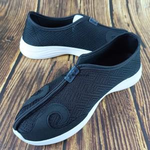 중국풍 신발 태극권 윙춘 중국 전통 무술 스포츠 운동화 우당 타오교 수제 면직물 통기성