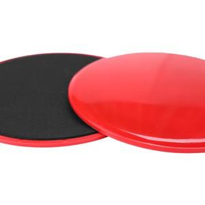 2PCS 글라이딩 디스크 요가 운동 플레이트 복부 코어 근육 훈련 홈 피트니스 장비