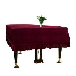 그랜드피아노 커버 덮개 성당 북유럽 160cm 삼각 패브릭 전원 프롬윤슬 방지 싱글