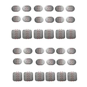 복부 Abs 토너 코어 운동 벨트 12 세트-B60B 용 교체 젤 패드