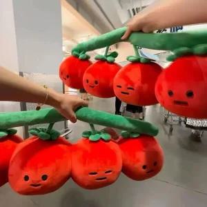 /알럽하우스 방울 토마토 인형65cm 바디필로 롱쿠션 베개필로우