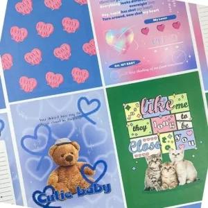 축하문구 편지지 감성편지 봉투 포함 손글씨 카드 축하문구 연말편지 연하장 감사전달