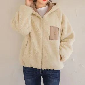 [피커]데일리 야구점퍼 배색 뽀글이