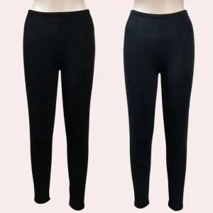 [피커]럽고 보온성이 좋은 기모 융 여성 레깅스 9부