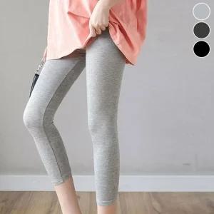 [피커]쿨링 모달 여름 레깅스 여성용 슬림핏 신축성 3