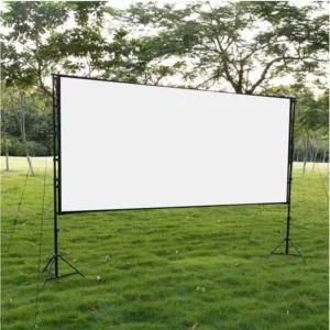 150인치스크린 이동식 야외 스크린 영화관 빔스크린