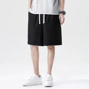 [피커]남자 여름 시원한 허리밴딩 밴딩 얇은 반바지 5부