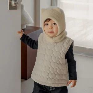 [보리보리/해피프린스]마쉬 퀼팅 아기 조끼