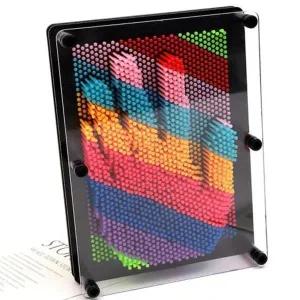 [셀러허브]누르는 입체복사 무지개 핀스크린 중형 A02219 (S31259479)