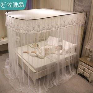 공주 침대 캐노피 레이스 꾸미기 싱글 안방 여자방 인테리어 레일 커튼식 10m