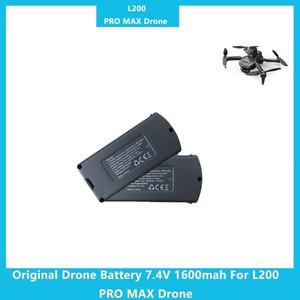 L200 PRO MAX 드론 GPS 브러시리스 모터 4K HD 전문 FPV 쿼드콥터 배터리 팩용 7.4V 1600mAh 충전식