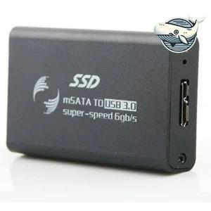 USB 외장 하드케이스 50mm 블랙 이동용 3.5인치hdd케이스