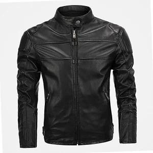 오토바이 라이더자켓 소가죽 사계절 바이크 재킷 남성용 레이싱
