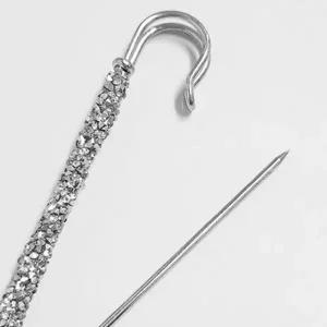 택1 장식 큰옷핀 브롯치 패션브로치 큐빅