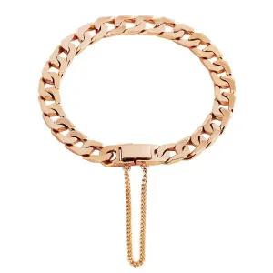 [매즈믹]Art 14k 골드 플랫 커브 체인팔찌_금시세가격