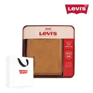 [리바이스 지갑] WL02 탄 남성 지갑 (쇼핑백증정)