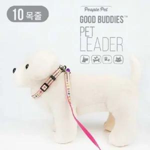 강아지리드줄 굿버디 목줄 세트 10mm x 12개 강아지목걸이