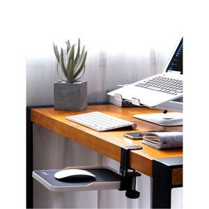 책상 마우스 받침대 거치대 실버 화이트 핸드 검정색 회전 트레이 그레이사각형 팔받침