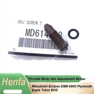 헨파  신품  스로틀 바디 아이들 조정 나사 MD614948  이클립스 DSM 4G63 플리머스 이글  EVO용