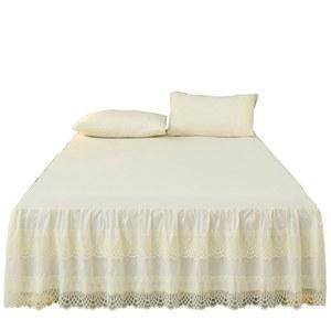 레이스 침대 베드 패드 아이보리 시트 5X2 공주스타일 흰색 스커트 0M 공주 만들기