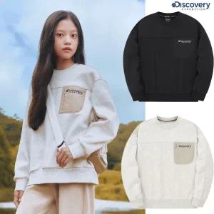 [롯데백화점]디스커버리익스페디션 키즈 포켓 포인트 트레이닝 맨투맨DKTR38044