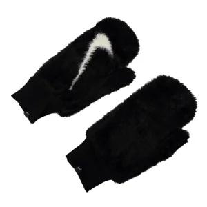 나이키 플러시 귀엽고 따뜻한 니트 블랙 벙어리장갑 편리한 겨울 20대남성
