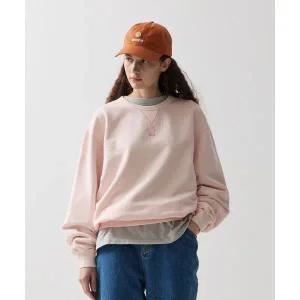 네이머클로딩 NMR 염색 심볼 로고 스웨트셔츠 라이트 핑크 284329