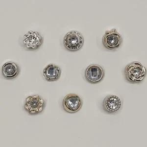 [콩심팥심]브로치 포인트 패션브로치 믹스 옷핀 매너 큐빅